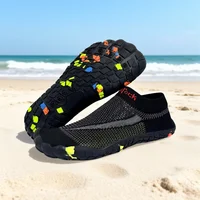 Slip-on Knitted Aqua Shoes Men Women Breathable Mesh Quick Dry Wading Sneakers for Surfing Fishing Beach Water Sports - Image 2