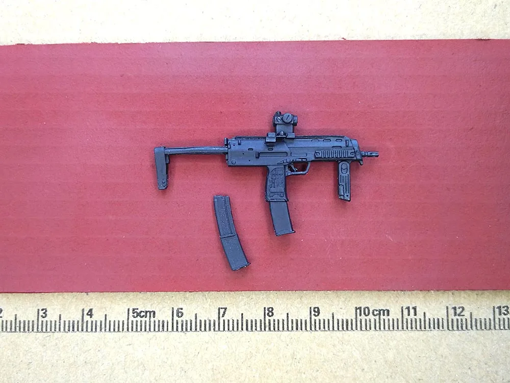 1/12 Scale MP7 AK74M SCAR M24 L22 MK-18 Plastic Mini Gun Model Weapon Scene for 6in Shf Figma Doll Toys Accessory