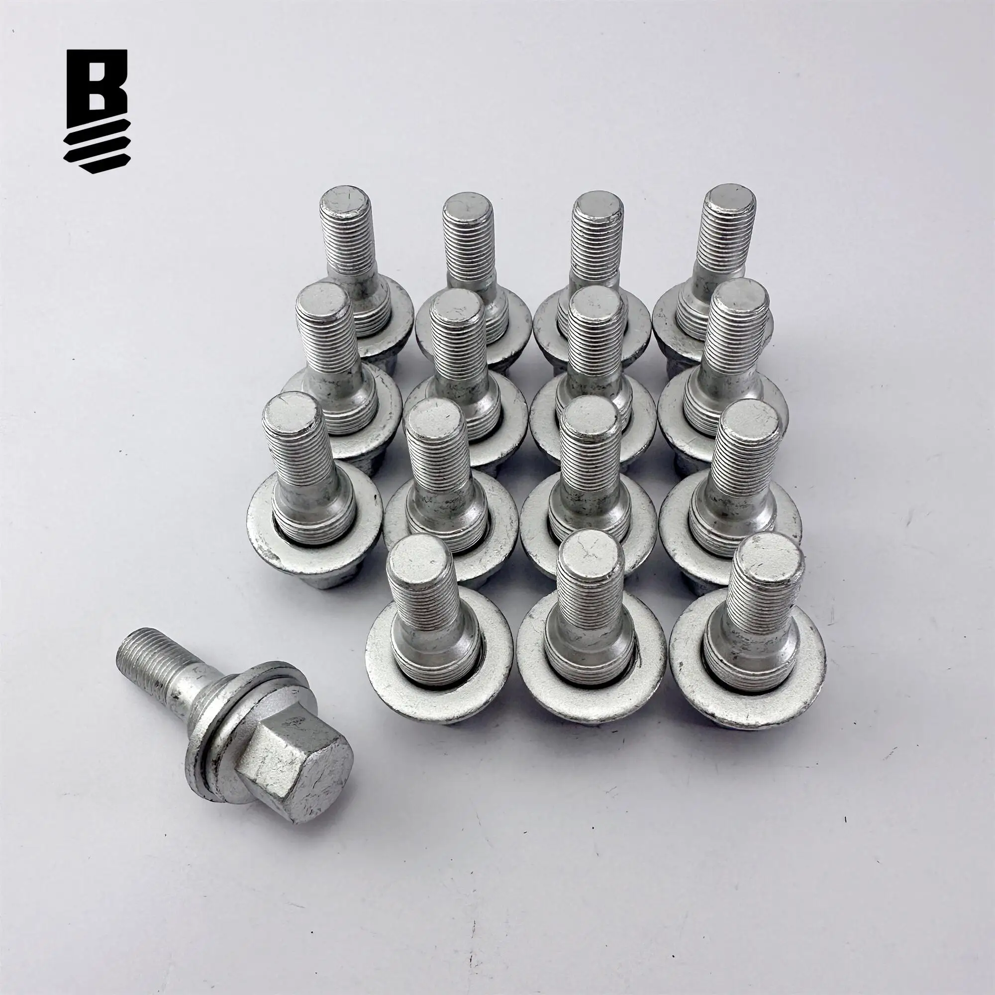 Car Alloy Wheel Nut Bolt Screw Suitable for Peugeot 206/208/301/307/308/407/408 Citroën Thread Length 26/40/45mm M12x1.25