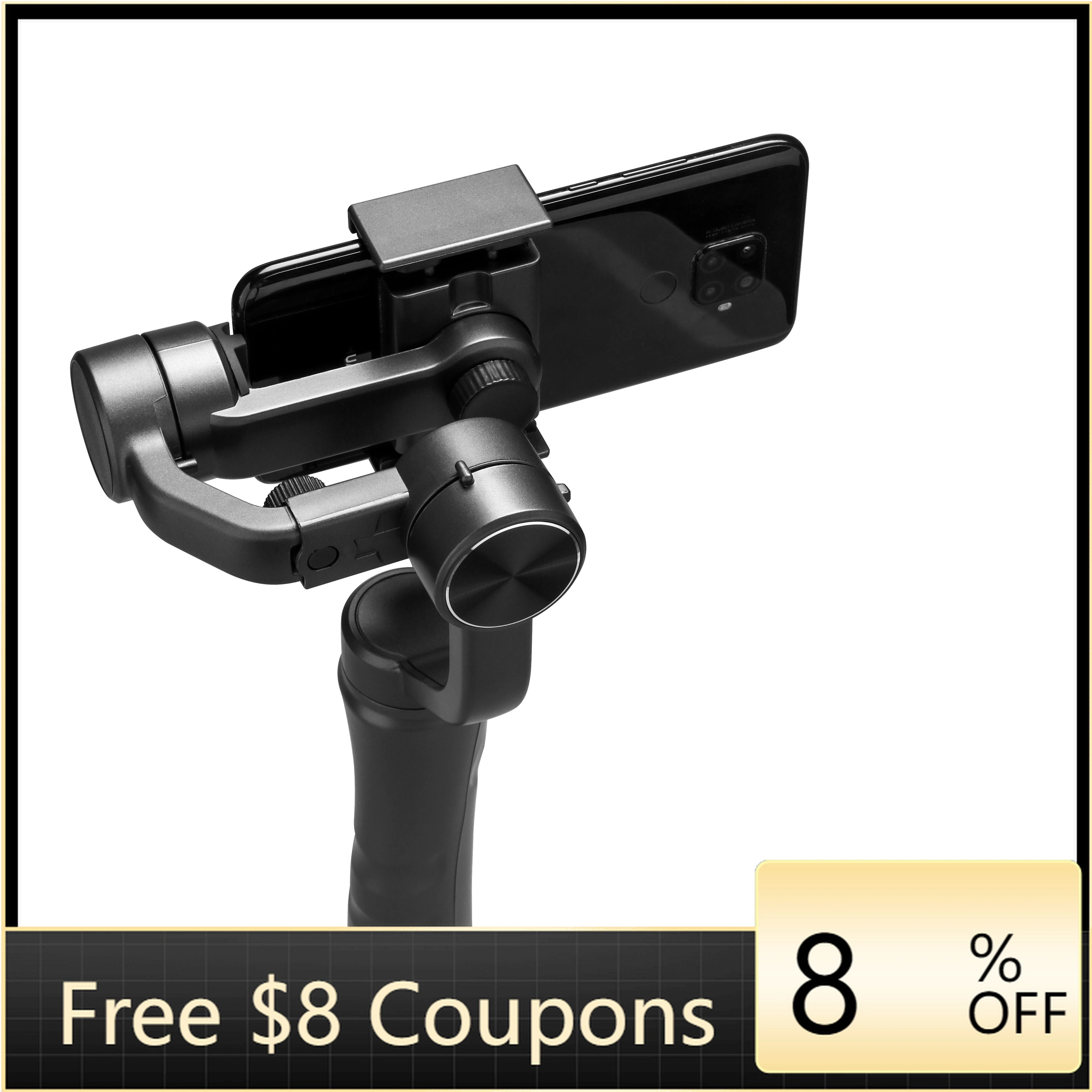 

Handle Selfie Stick Automatic Motorcycle Steering Stabilizer Electric to Phone H4 3-Axi F6 Voltage Stabilizer