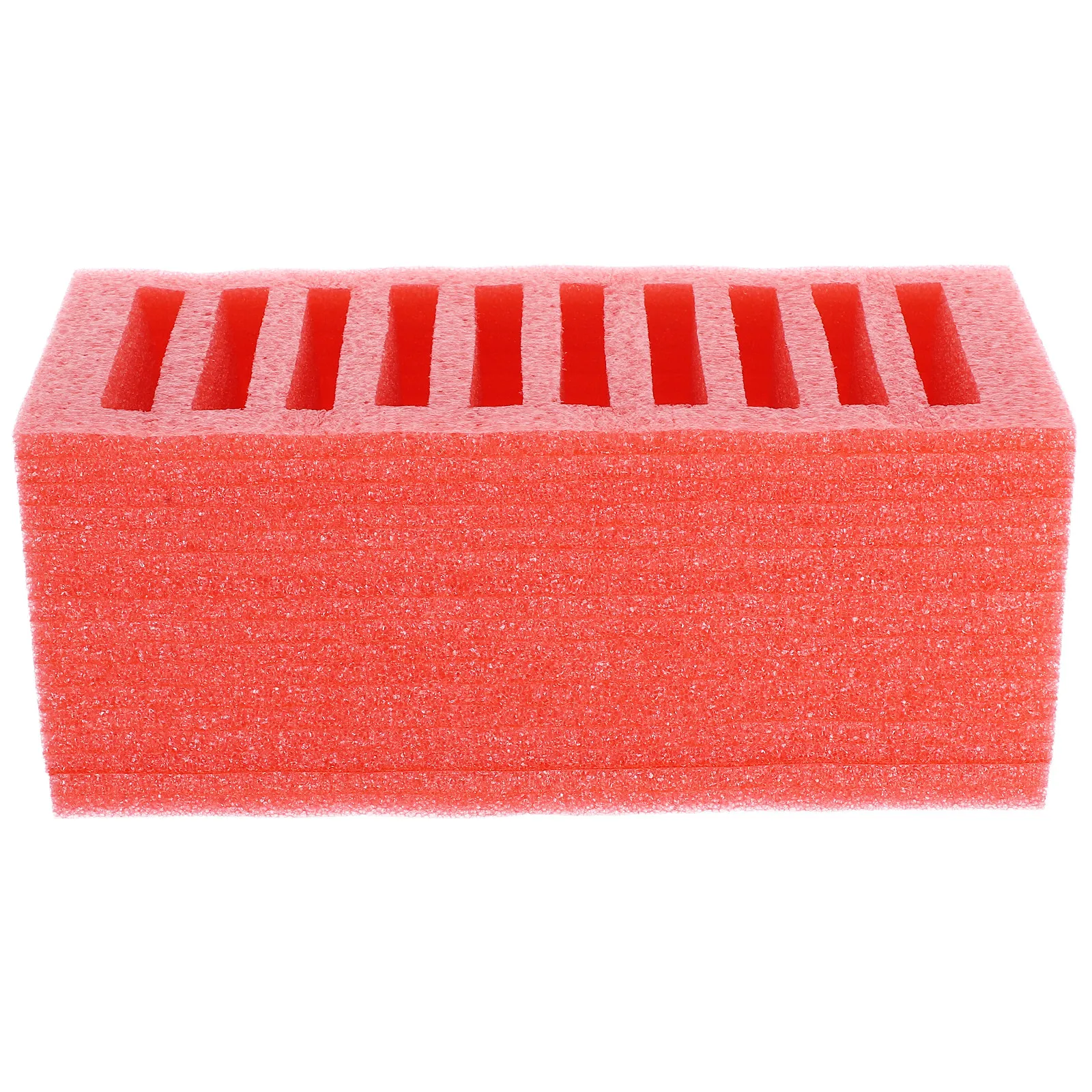 

Foam Classroom Phone Organizer Box 10 Grid Slot Desktop Storage Holder for Office School Meeting Room Mobile Device Management