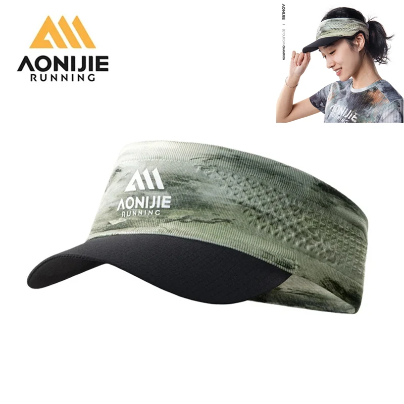 

AONIJIE E4619 Мужская кепка-козырек для бездорожья и марафона, влагоотводящая, для активного отдыха, профессиональная, быстросохнущая, солнцезащитная