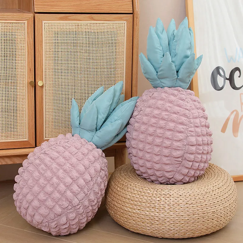 

50cm Ins Pineapple Plush Toy Cute Stuffed Plants Kawaii Simulation Pineapple Plushies Pillow Cartoon Soft Kids Toys Home Decor