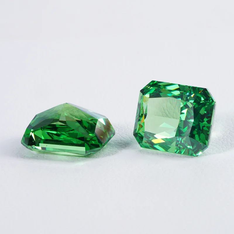 5A+ Quality Luxurious Octangle Ice Cut Cubic Zirconia Stones Loose Various 6 Colors Pink CZ Zirconia Gemstone For Jewelry Making