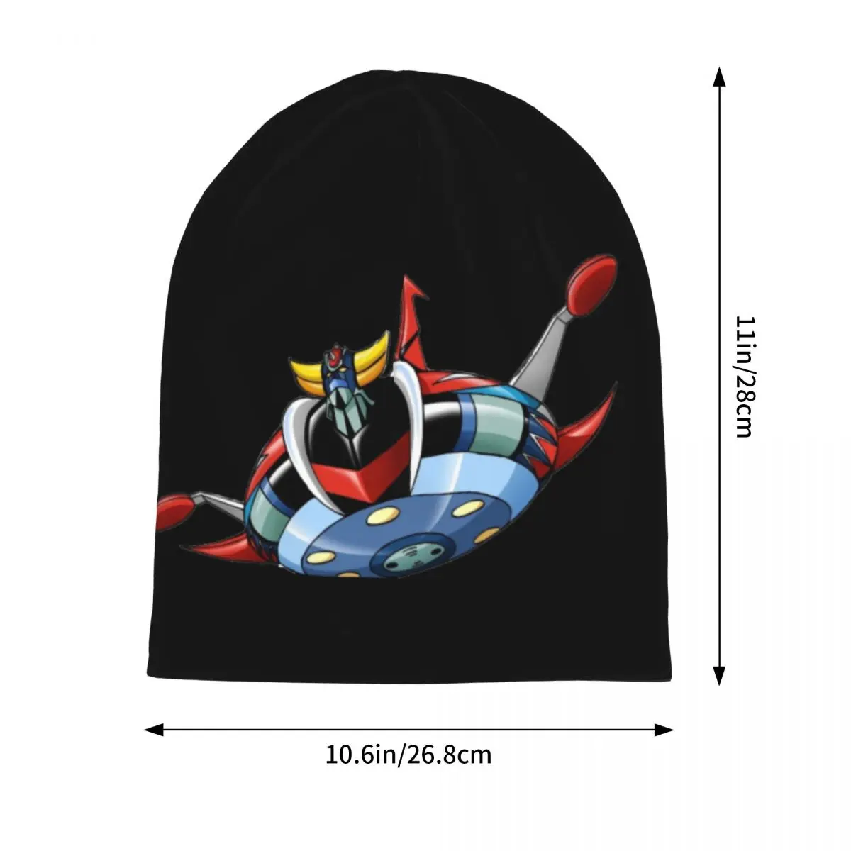 Atlas Goldrake Bonnet Hats Outdoor UFO Robot Goldorak Grendizer Actarus Mazinger Z Manga Skullies Beanies Hats Warm Dual-use Cap