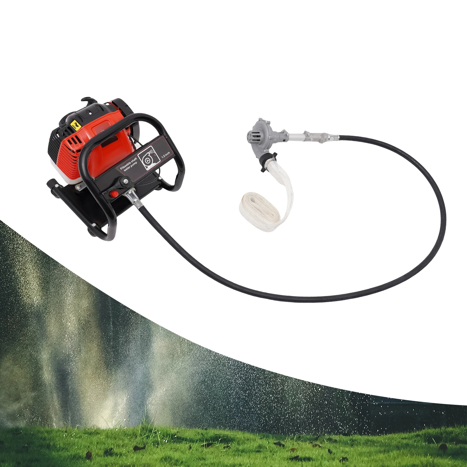 Portable High Performance Water Pump 4-Stroke Single Cylinder Gasoline Engine Powered Water Transfer Pump