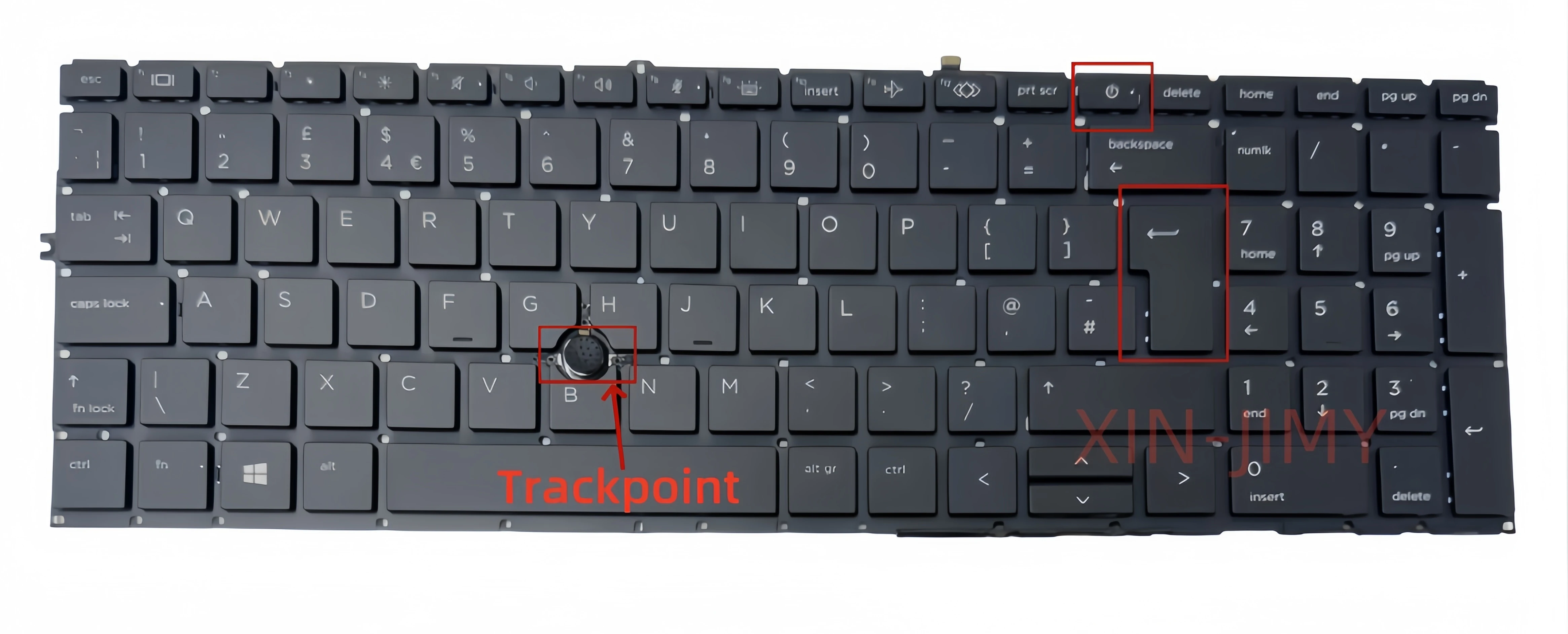 UK Laptop Keyboard For  HP ZBook Firefly 15 G8 15 G7 850 G7 850 G8 M07491-001 L89916-001 Point Backlit Keyboard black