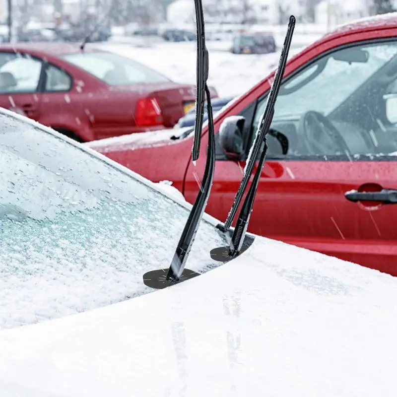 Auto Ruitenwisser Stofdichte Beschermhoes Bodem Laat Puin Preventie Cover Ruitenwisser Gat Beschermhoes 2 Stuks