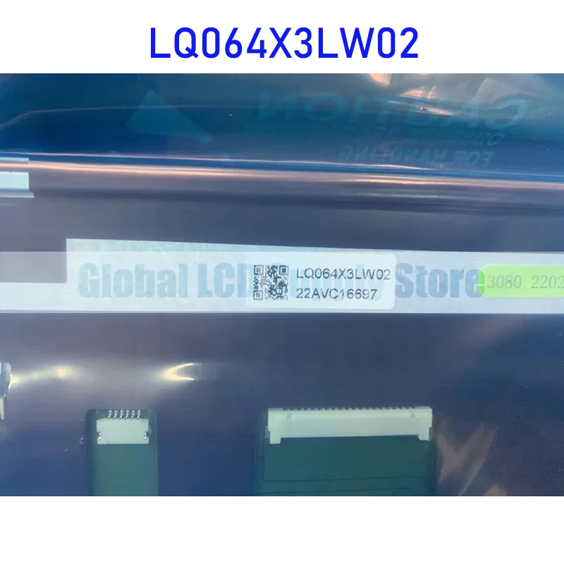 

LQ064X3LW02 6.4 Inch LCD Display Screen Panel Original for Sharp 20 Pins Connector Brand New 100% Tested