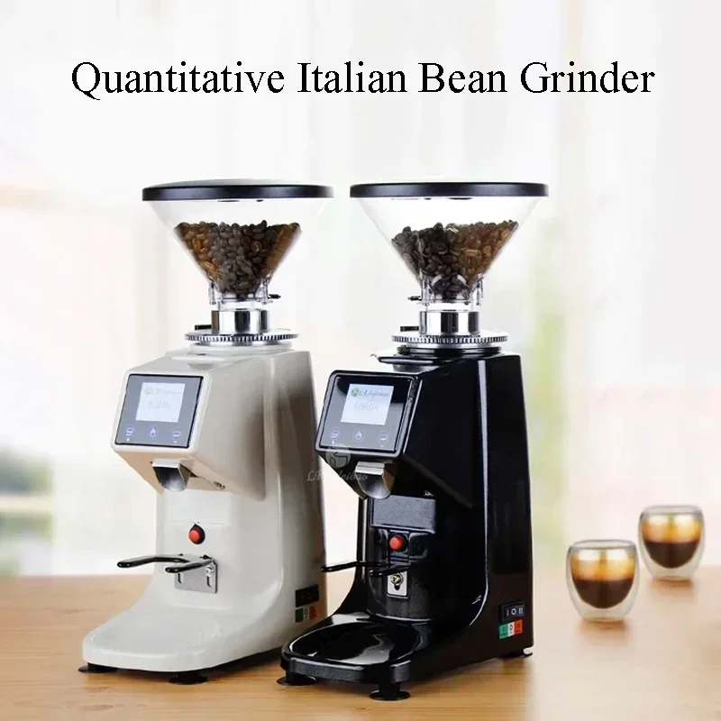 

220V Espresso Electric Burr Coffee Grinder Home Kitchen Adjustable Coffee Bean Grinding Machine For Drip And Percolator Coffee