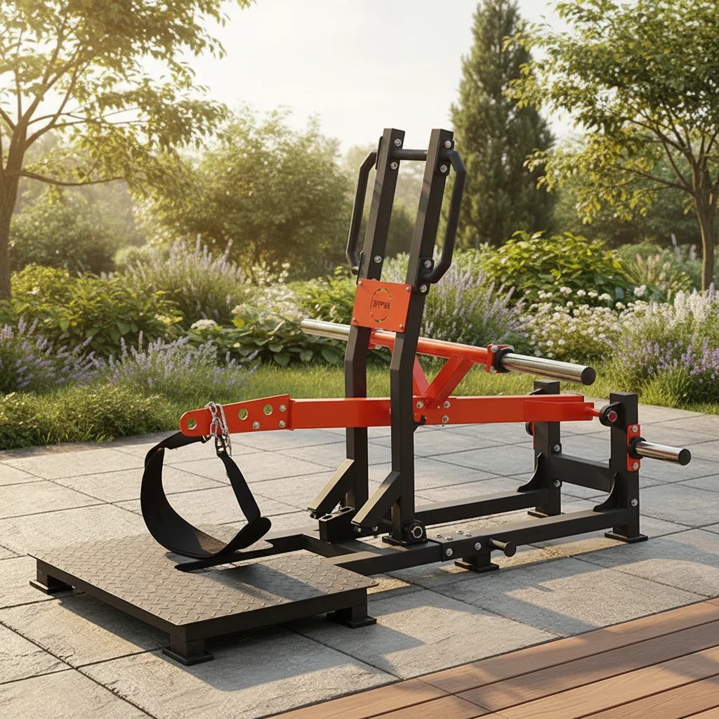 Indoor Steel Gym Equipment Plate Load Workout Fitness Leg Exercise Trainer Stand Outer Thigh Machine Standing Hip Thrust Durable