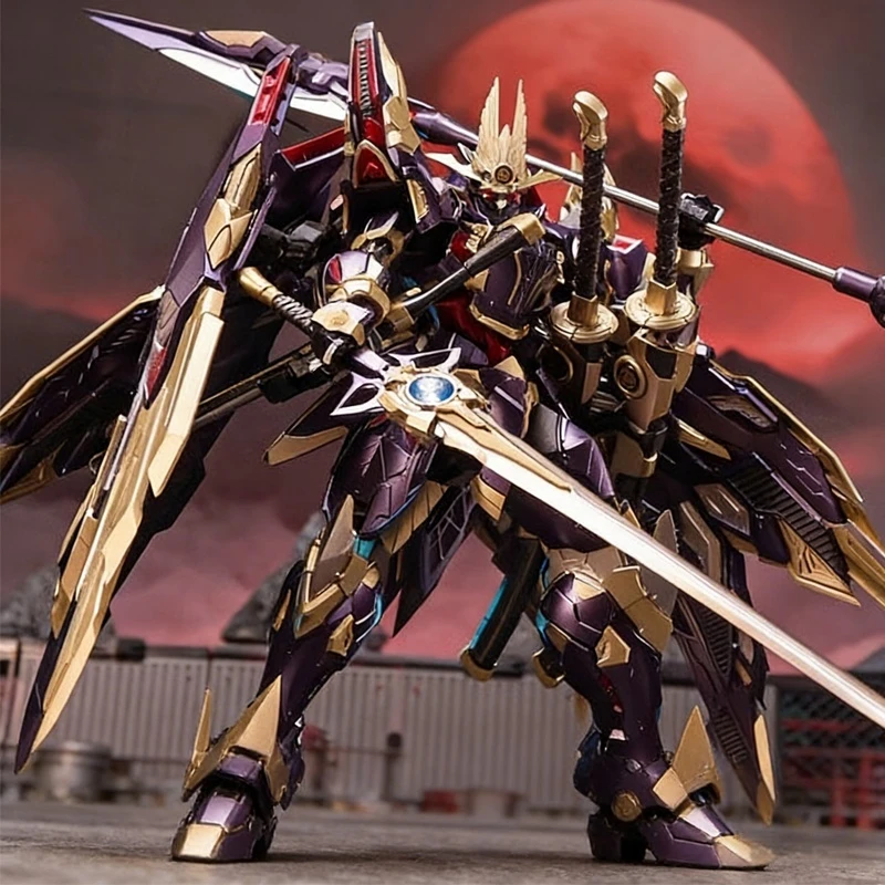 

Масштаб Hot General Mighty General Series, окрашенный сплав, готовый продукт, магнитная прикрепленная броня, модель меха, экшн-фигурка, подарок