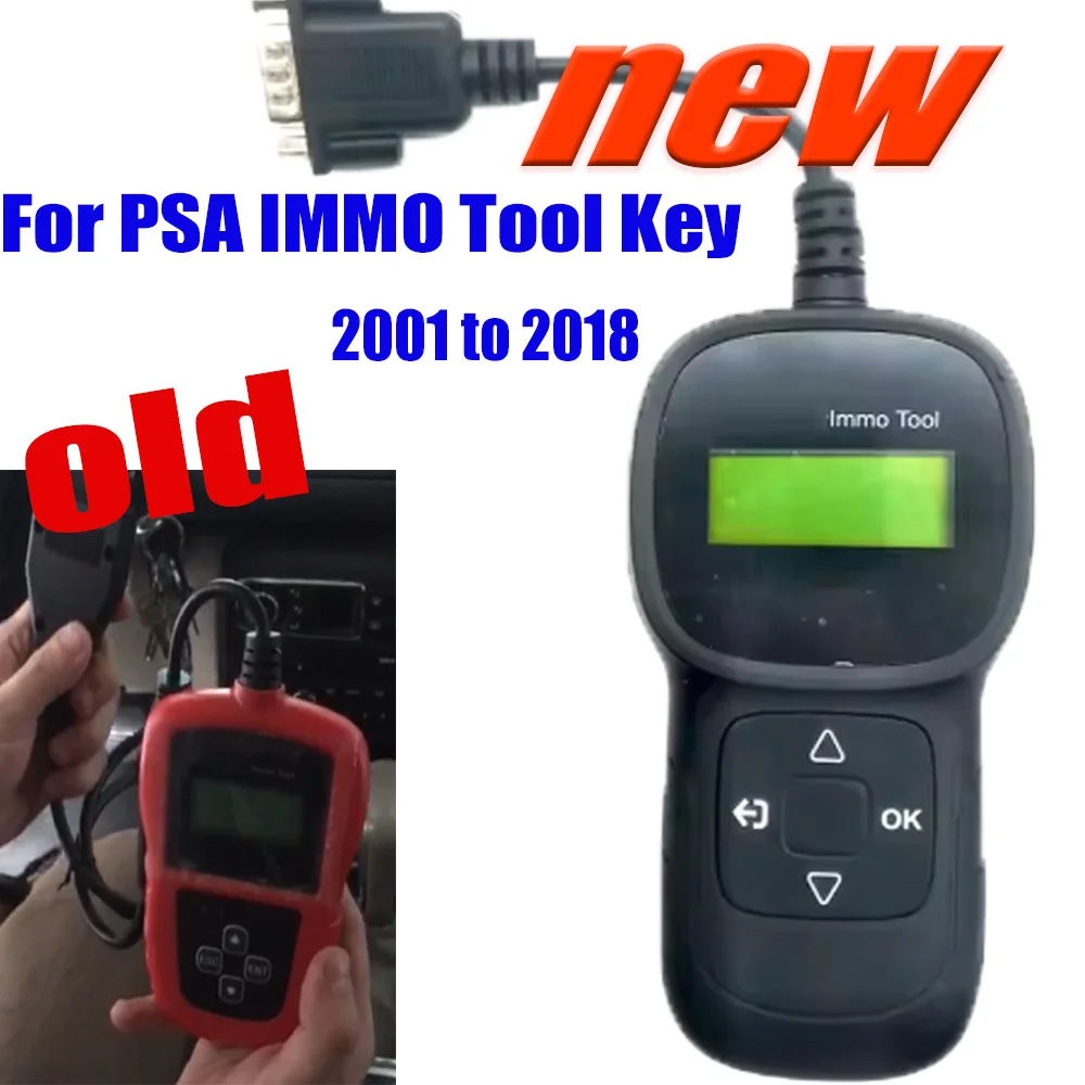 PIN Code Reader For PSA IMMO Tool Key for Peugeot for Citroen From 2001 to 2018 Mark Key Simulator IMMO Emulator