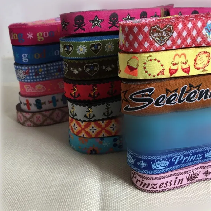 100% Polyester Cartoon Woven Jacquard Ribbon 5/8 