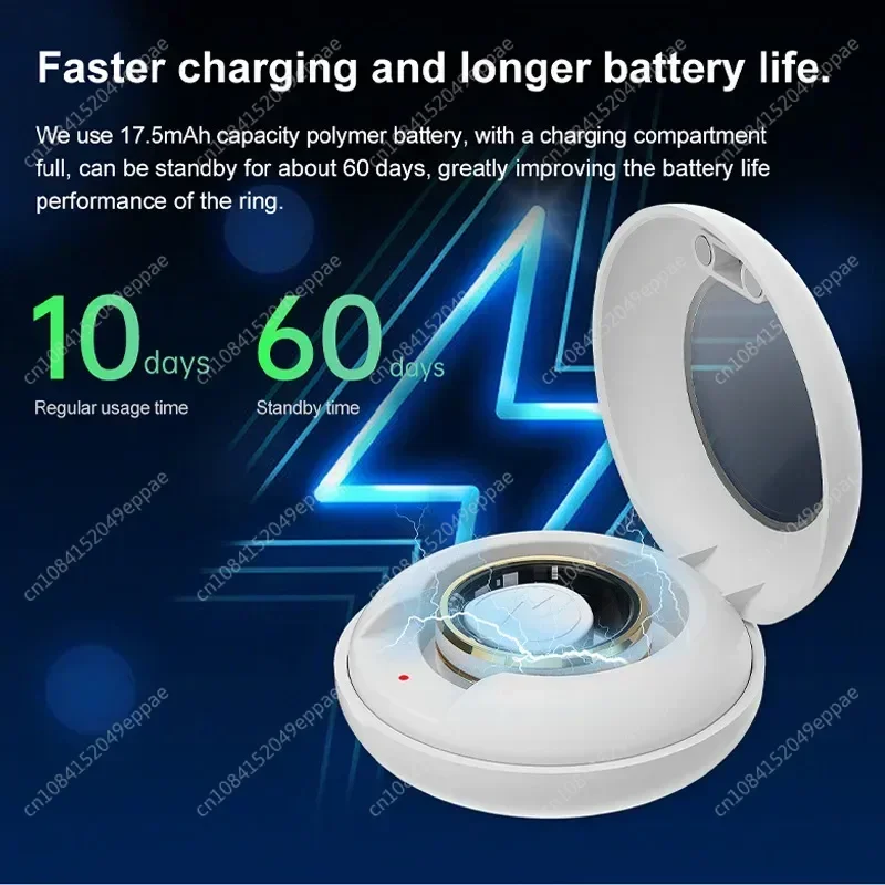 Smart ring Multi functional intelligent ring health for men and women,waterproof Bluetooth