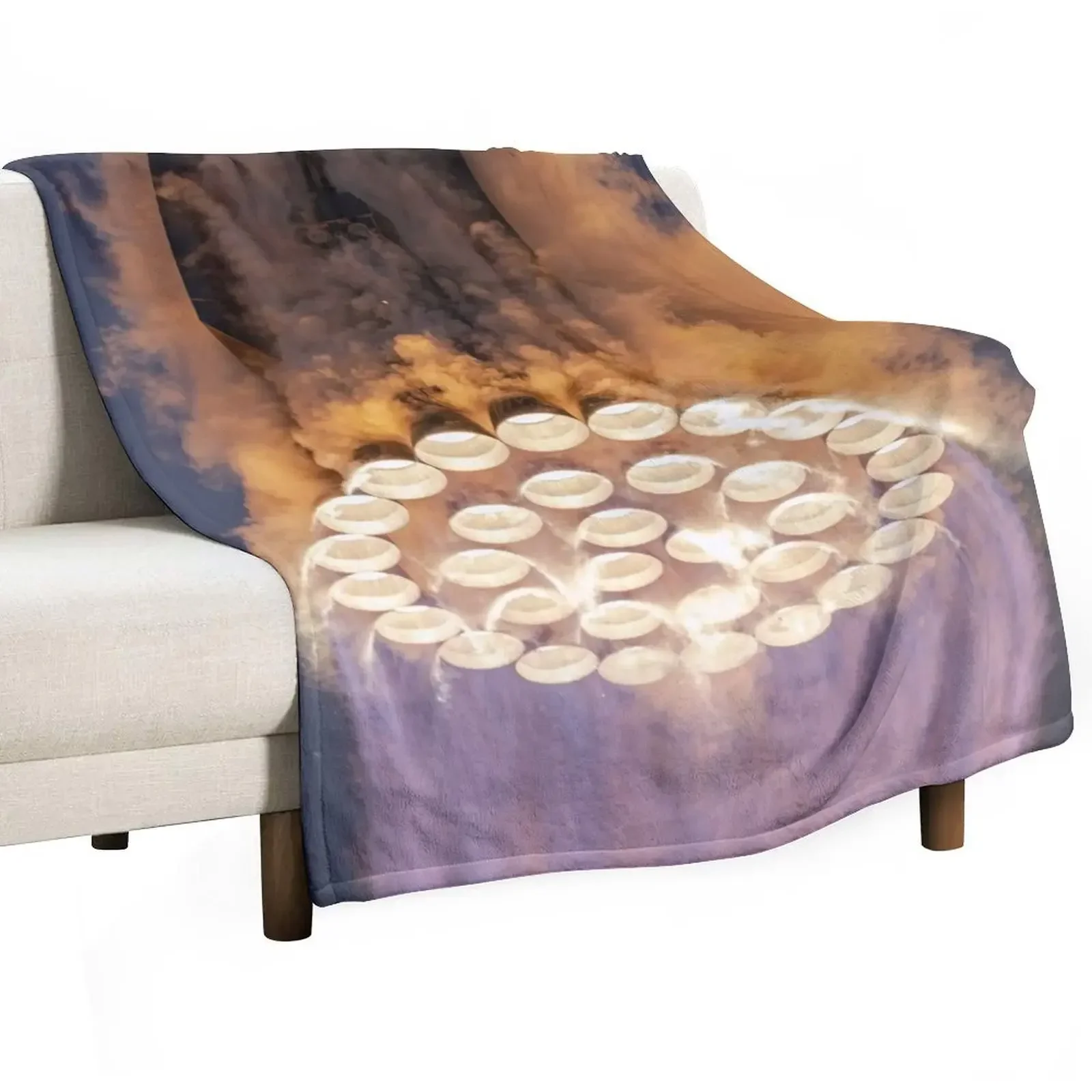 SpaceX Starship 33 Raptor engines Throw Blanket Blankets For Baby For Decorative Sofa Blankets