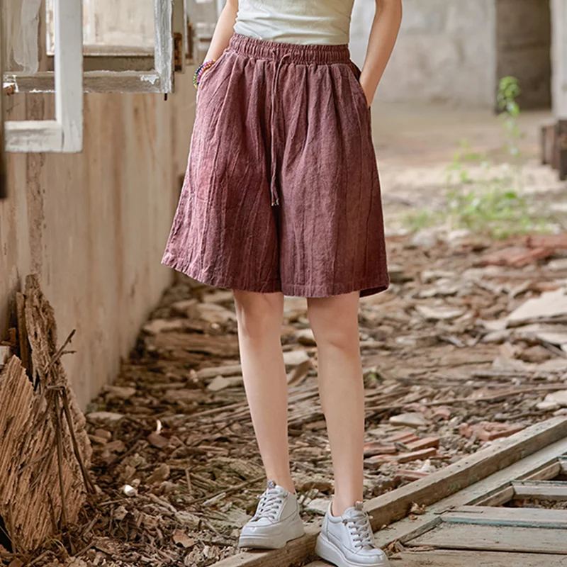 

Casual Sweatpants Cargo Vntage Clothes Cotton Linen Yoga High Waist Pants for Women Baggy Trousers Wide Leg Large Size Slacks