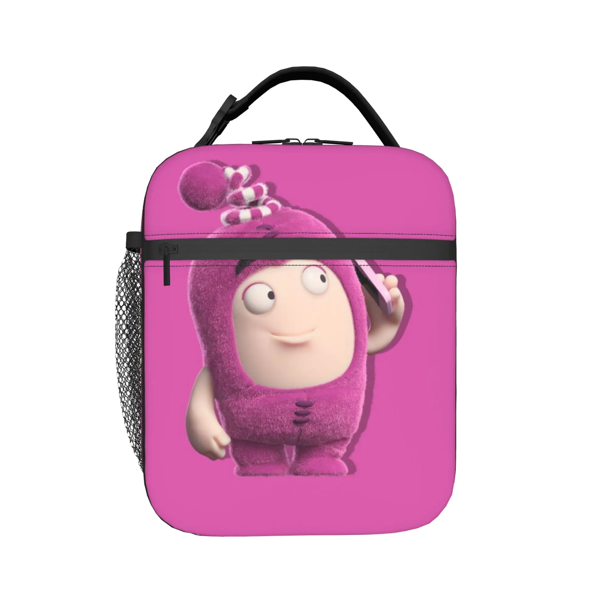 Изолированные сумки для обедов Oddbodes для мужчин и женщин, сумка для еды, портативный термохолодильник, коробка для бенто для пикника