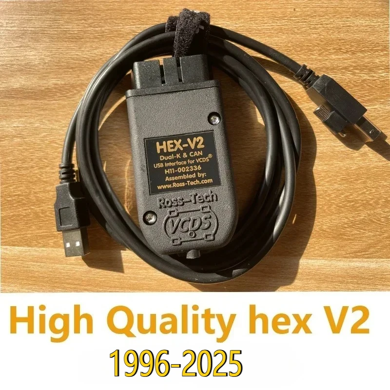 2025 Vcds Hex-v2 VAG COM 25.3 VCDS HEX V2 USB Interface FOR VW