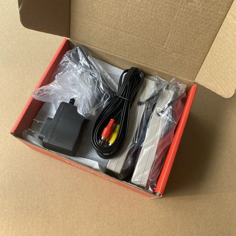 تلفاز صغير لعبة فيديو وحدة تحكم للأطفال ، مدمج 620 ألعاب ريترو كلاسيكية ، 2 لاعبين ، يدعم خرج AV ، محمول باليد ، هدية ، 8 بت ، NES