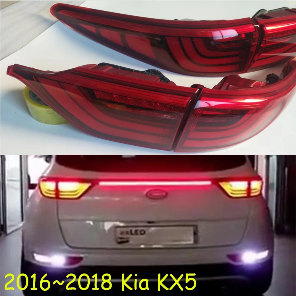 

1pcs Bumper tail lamp for KIA KX5 taillight 2016~2019y car accessories,tail light for kia KX5 Rrear light fog