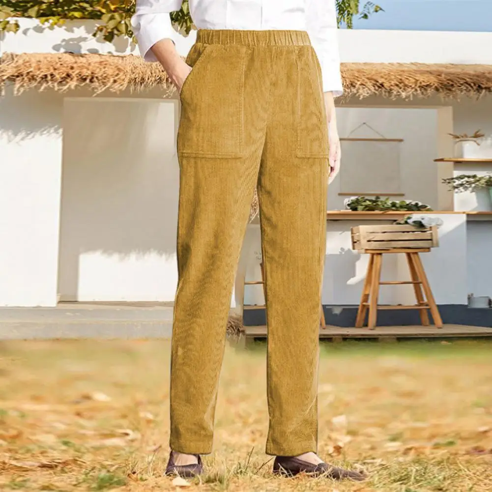 

Широкие вельветовые брюки для женщин, утепленные, для толстых ног и бедер, с высокой талией, зимние, теплые, удобные повседневные брюки, размер 80