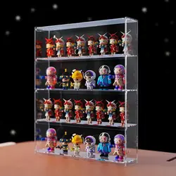 Transparent Acrylic Car Model Display Cabinet, Dustproof Wind Turbine Display Box ,Blind Box, Toys Storage Box, 1/64 Car Model