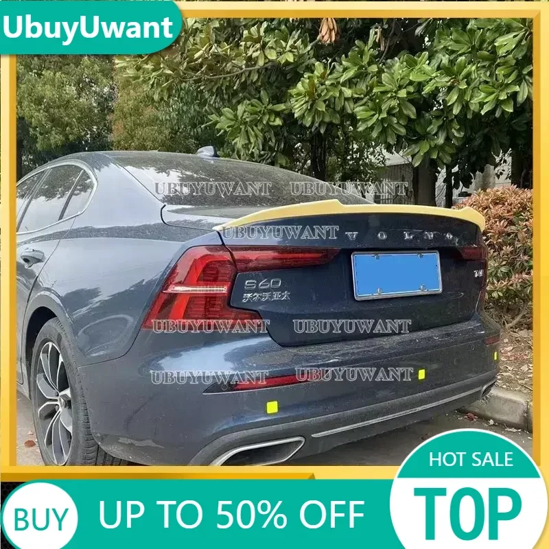 

Спойлер для багажника автомобиля Volvo S60 2019 2020 2021 2022 2023 +