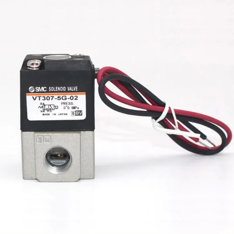 3 way pneumatic High frequency solenoid valve vacuum valve1/8 1/4 thread 12V 24V 220V VT307/VT307V