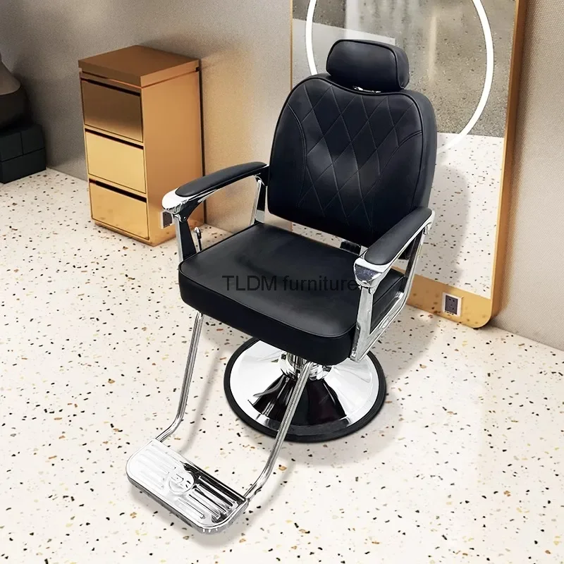 

Recliner Facial Barber Chairs Manicure Professional Stool Metal Stylist Makeup Chair Beauty Silla Barberia Luxury Furniture