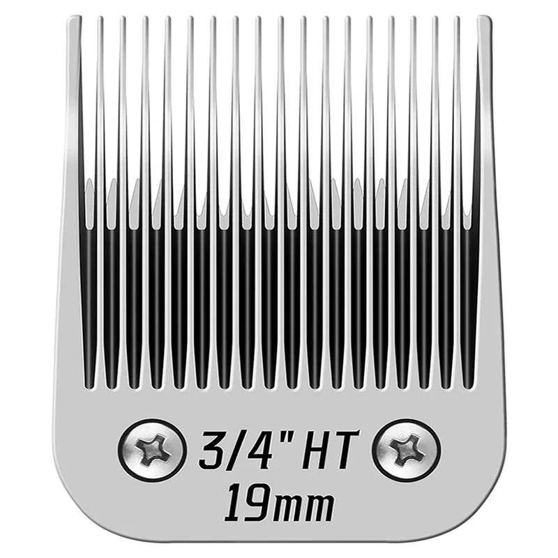 

Съемное керамическое лезвие для домашних животных 3/4 дюйма H для машинок для стрижки собак/животных серий Andis, Oster A5, Wahl KM, длина резки 3/4 дюйма (19 мм)