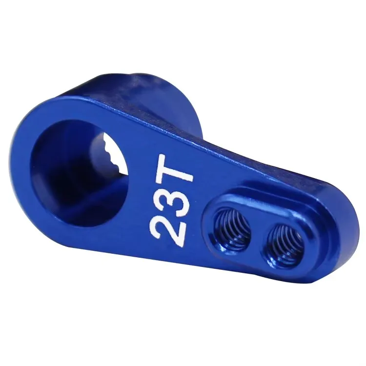 ذراع مؤازر بذراع واحد أزرق من Hot Racing لـ Losi 1:10 Rock Rey Baja Rey 4WD