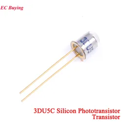 20pcs/2pcs 3DU5C 실리콘 포토 트랜지스터 트랜지스터 2 피트 금속 패키지 3DD13003 13003 에너지 절약 램프 충전기 스위치 튜브