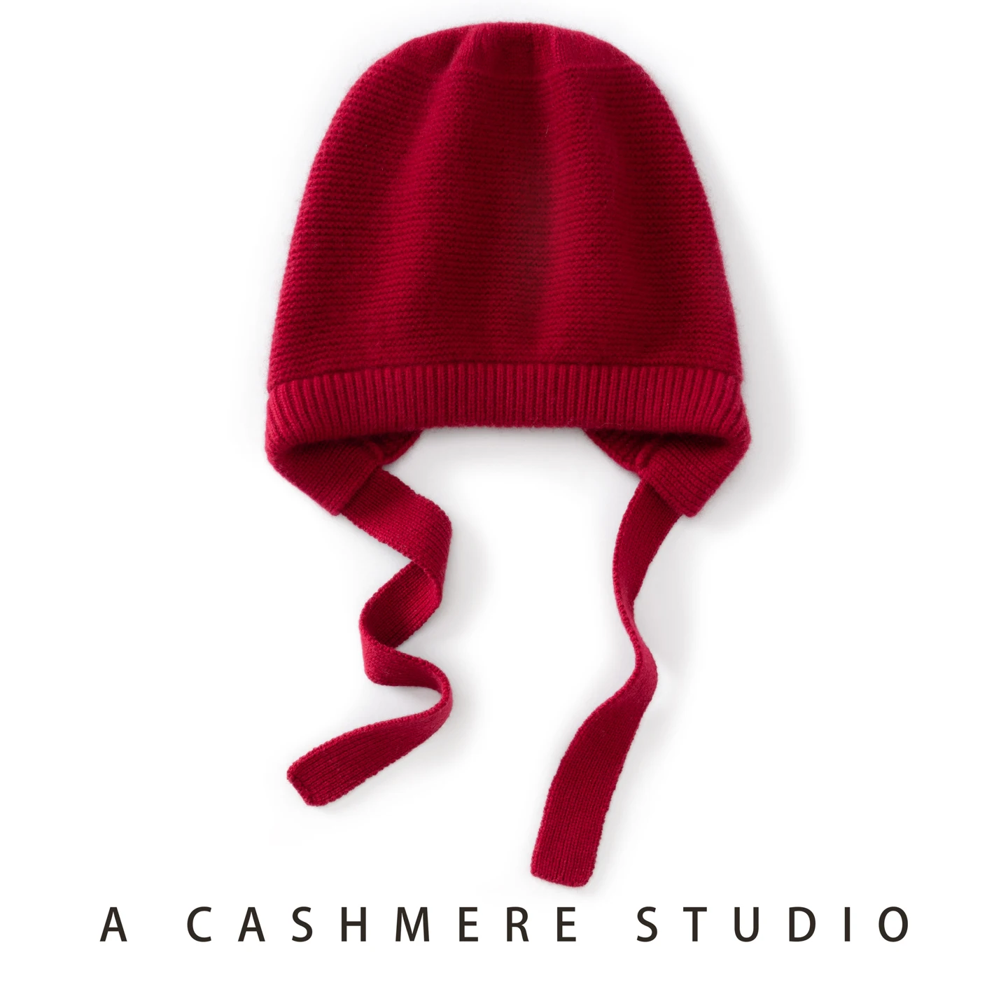 Winter Warm Women Hat 100% Cashmere Knitted Caps Outdoor Warm Girl Cap Warm Skiing Hat Outdoor Ear Protection Beanies 7 Colors