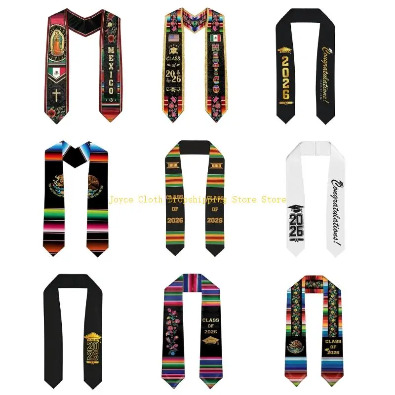 

Class of 2026 Graduation Neck Wrap Shawl Keeps You Cosy In Cool Weather 10CD