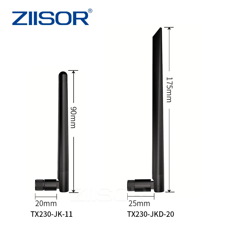 230MHz 접착제 스틱 안테나 SMA 내부 바늘 모두 바깥 쪽 230M 무선 모듈 무선/원격 제어 주파수 대역