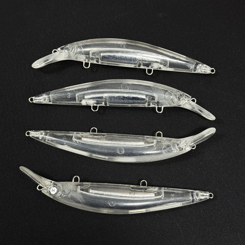 Señuelo pececillo sin pintar 110mm – Wobbler hundimiento curricán - imagen 3