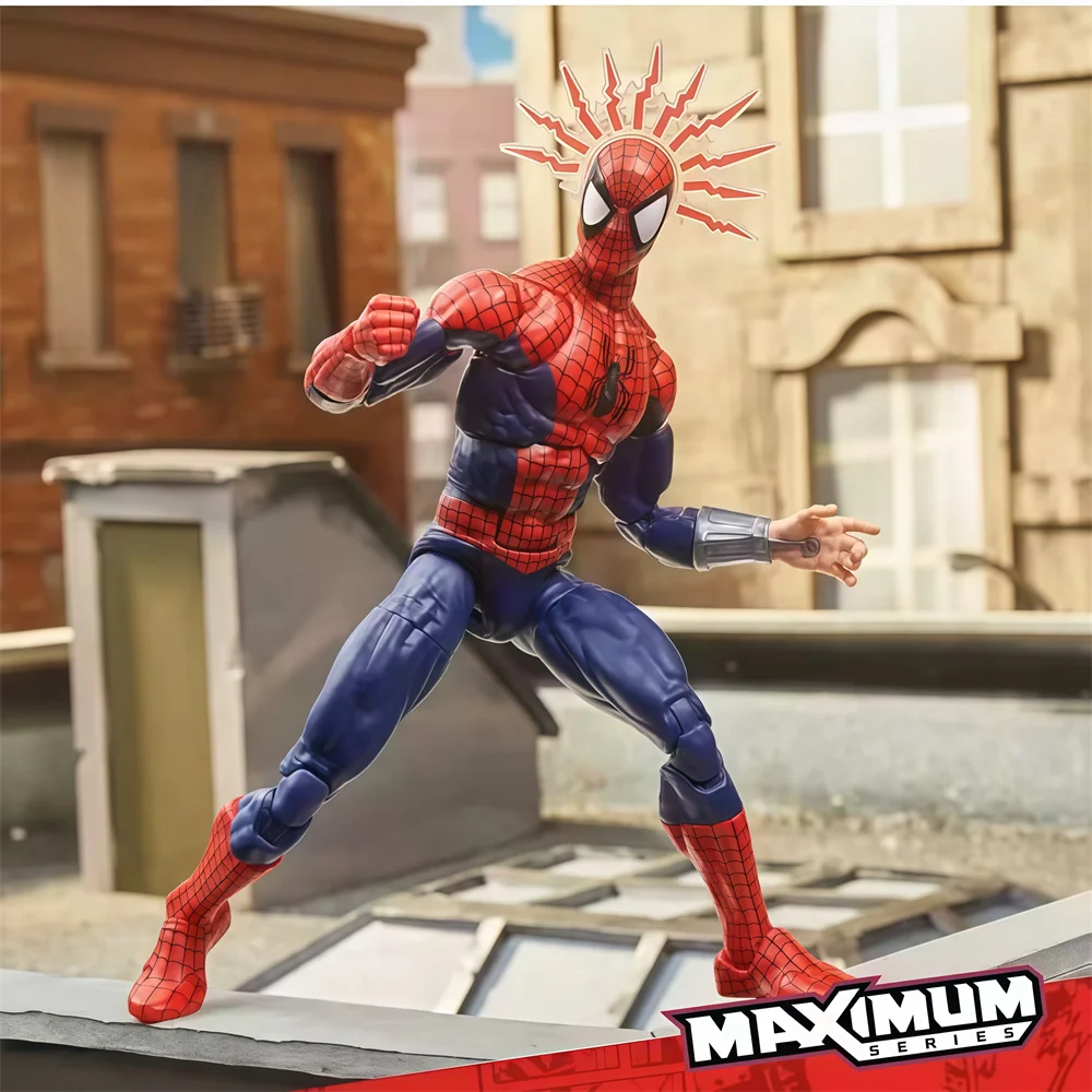 1/12 o incrível homem-aranha peter parker figura de ação coleção mobilidade conjunta filme personagem anime boneca modelo brinquedos presentes