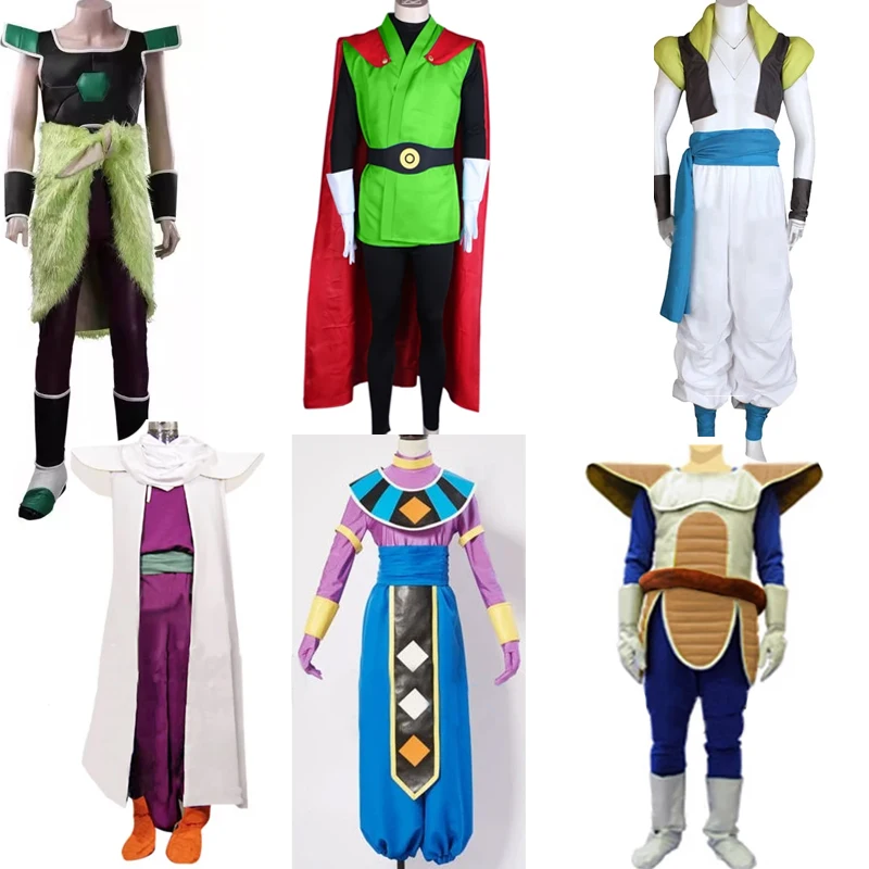 Anime Ball Sohn Gohan Gogeta Broly Saiyajin Birusu Cosplay Kostüm Nach Maß