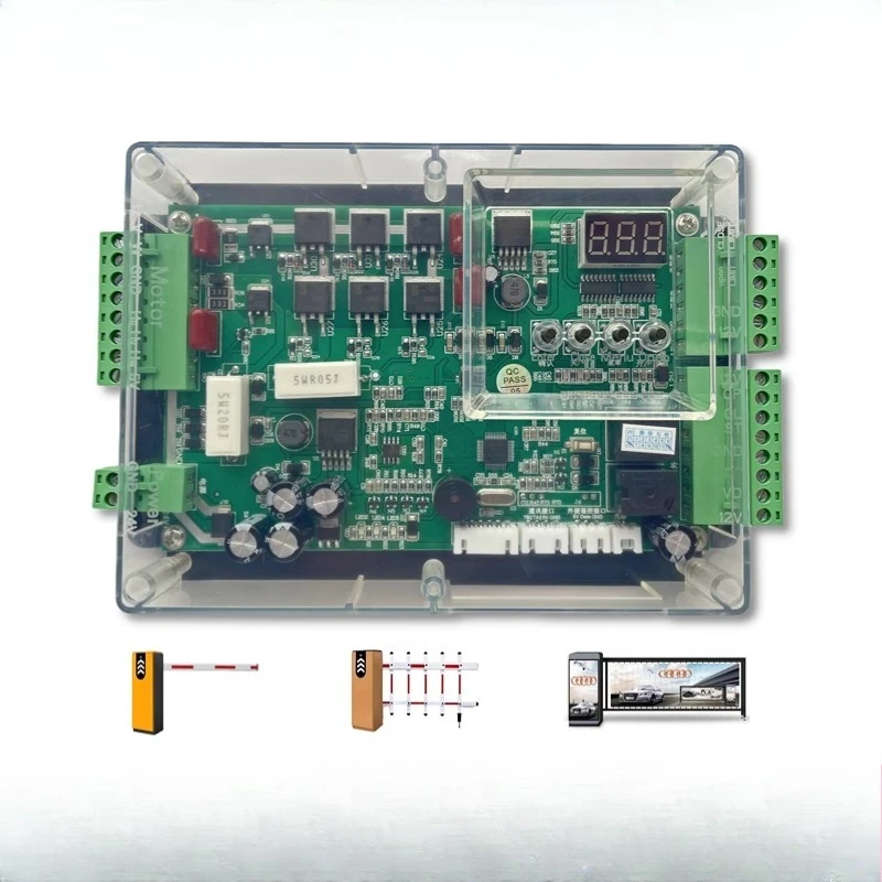 

24V DC brushless gate controller general advertising fence straight rod main board parking lot community unattended