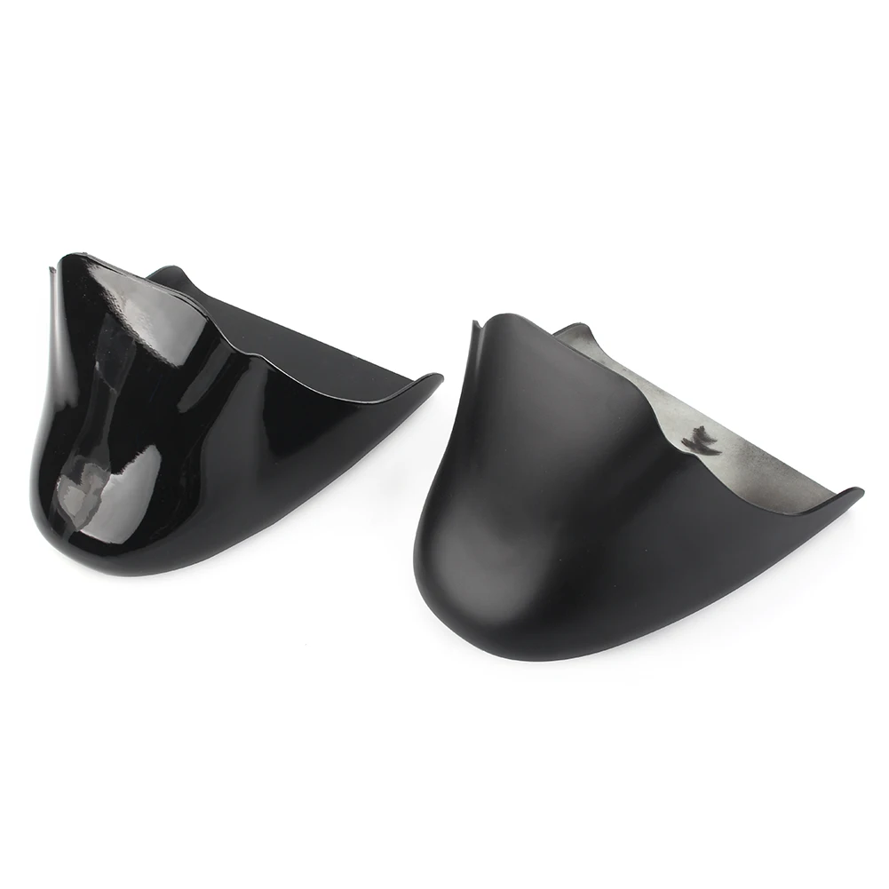 0Motorcycle Chin Fairing Spoiler Trim Cover Black for Harley Sportster 883 1200 Custom XL883C XL1200C ABS Plastic