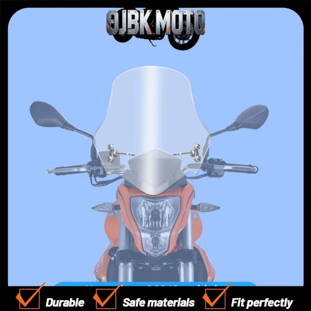 【Perfect fit】For Qianjiang Benelli TNT 250 BN302 BN300 Yellow Dragon 300 \ 600 Windshield Cover