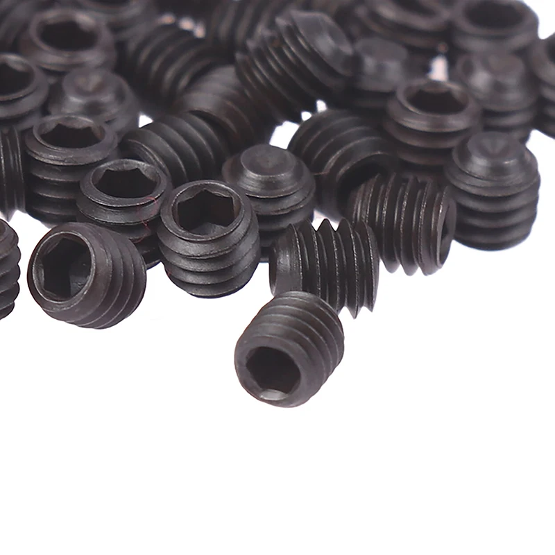 50PCS Hexagon Socket Head Cap Screw 1.5mm 1.6mm Needle Screws Three Threads Overlock Sewing Machine Accessories New