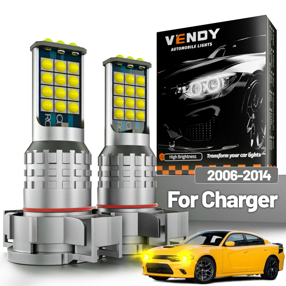 2 Stück LED-Nebelscheinwerfer für Dodge Charger 2006-2014 2007 2008 2009 2010 2011 2012 2013 Canbus-Zubehör