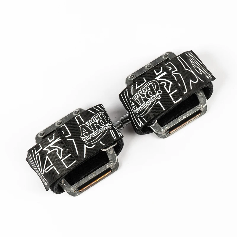 

ARDENTLY 2 шт. утолщенные нейлоновые ремни для велосипедных педалей, зажим для пальцев, ремень, клейкий клей для велосипедных педалей, лента с фиксированной передачей, велосипедная пар