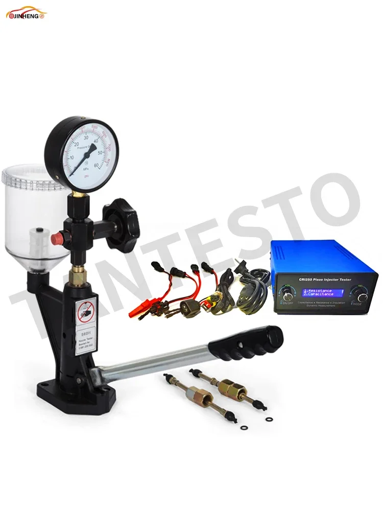 AM-CRI250 Diesel CRIN Piezo Injector Pulse Simulator AHE Stroke Travel Tester for Bosch Simens