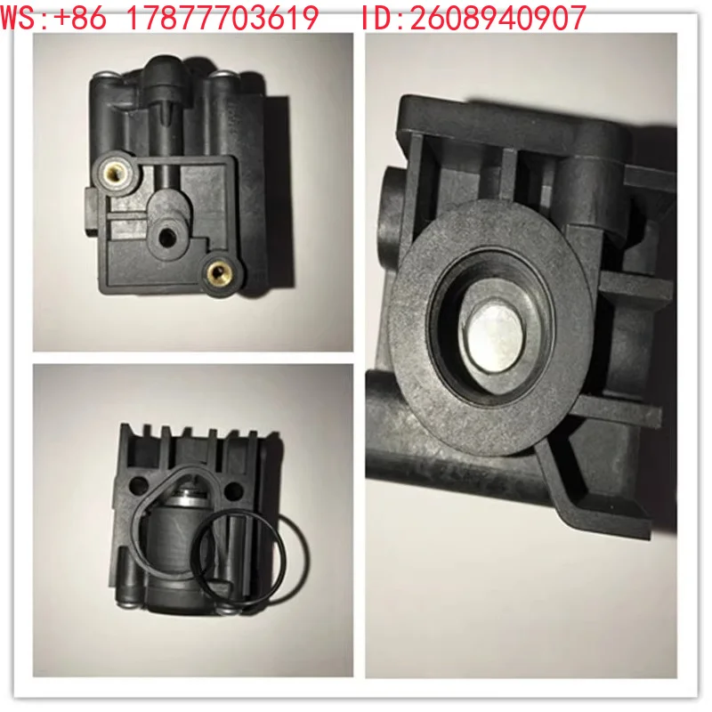 Air compressor vent valve 1623181080 combination  base solenoid base black relief