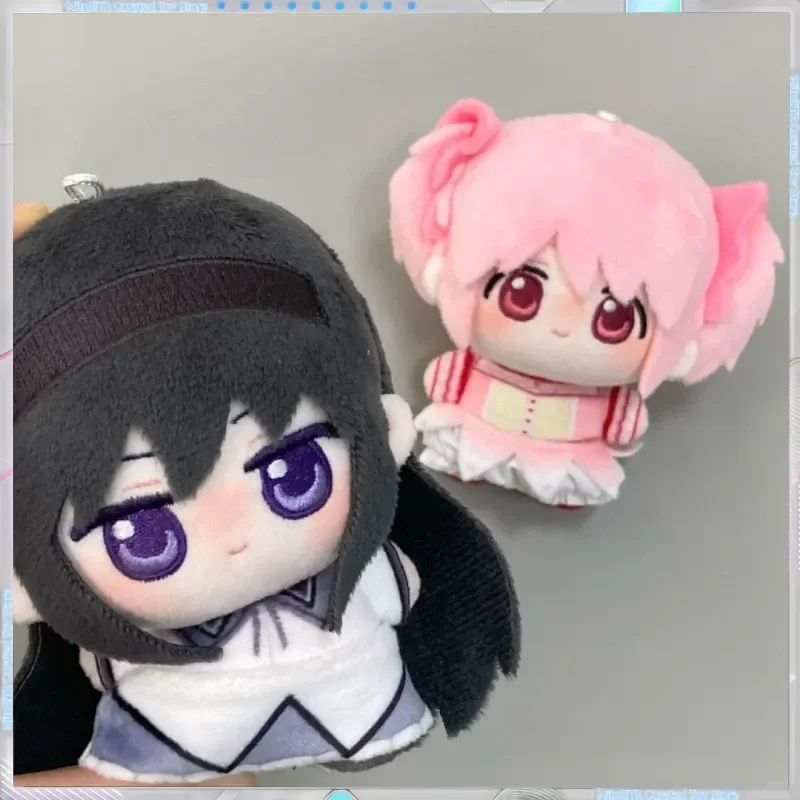 Puella Magi Madoka Magica Animazione Periferia Madoka Kaname Homura Akemi Q Versione Peluche Bambola Giocattolo Kawaii Desktop Decor 10 cm Regalo