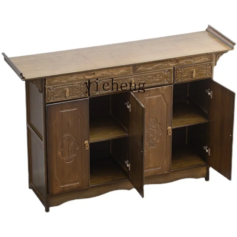 offering table Buddhist platform household Buddhist shrine shrine cabinet economical new Chinese incense case Gongtai