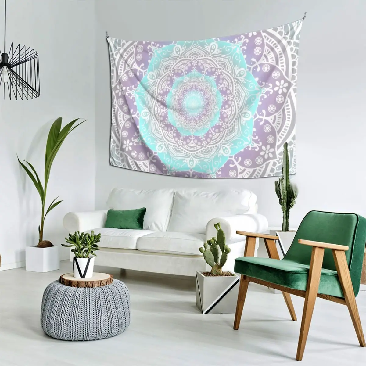 Mandala Yoga Soul/Spirituele Meditatie Mandala Tapijt Home Decor Esthetische Anime Decor Badkamer Decor Tapijt